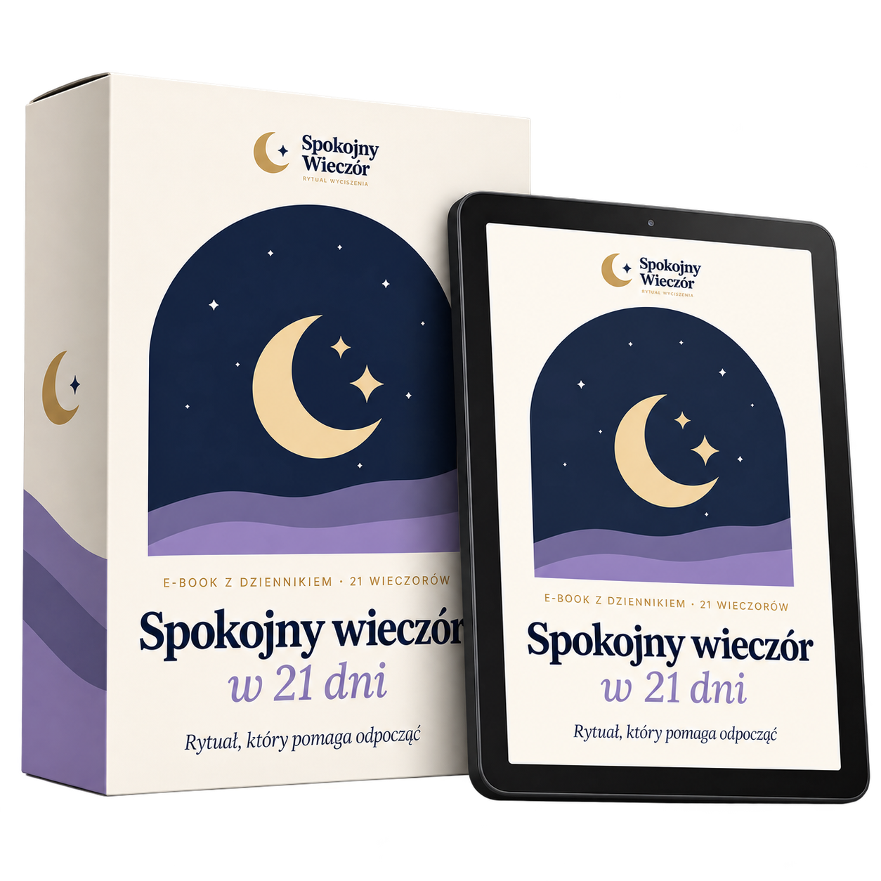 E-book Spokojny wieczór w 21 dni